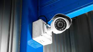 A close-up of a CCTV camera.